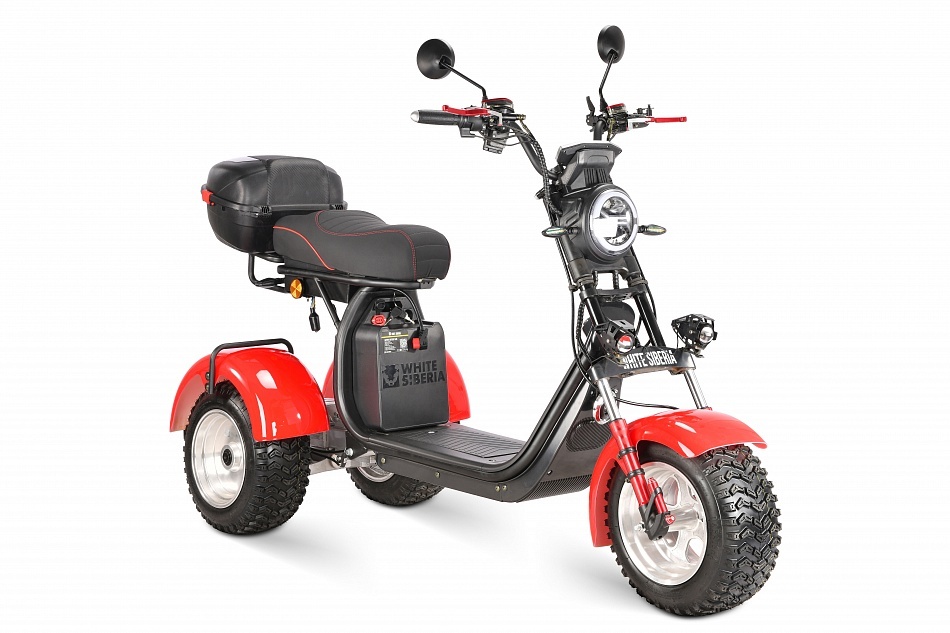 Трицикл WHITE SIBERIA IKRA 5000W