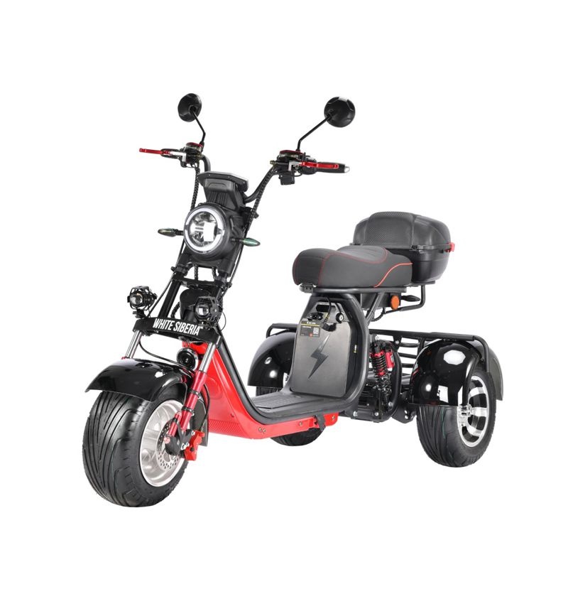 Трицикл WHITE SIBERIA PRO TRIKE+ 3000W
