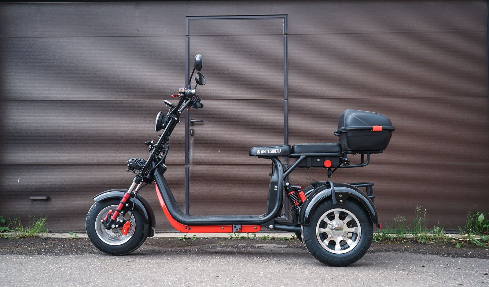 Трицикл WHITE SIBERIA PRO TRIKE+ 3000W