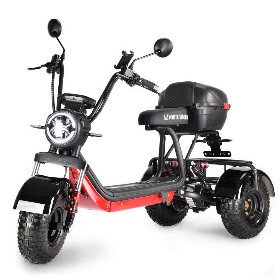 Трицикл WHITE SIBERIA TRIKE MINI 2000W