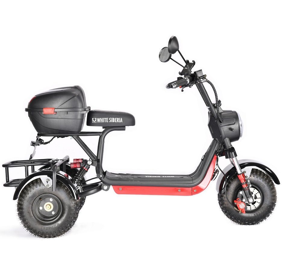 Трицикл WHITE SIBERIA TRIKE MINI 2000W