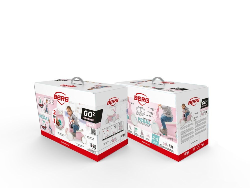 Веломобиль BERG GO Pink