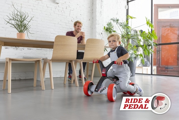 Веломобиль BERG GO SparX Red