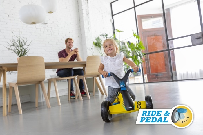 Веломобиль BERG GO SparX Yellow