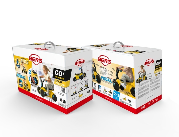 Веломобиль BERG GO SparX Yellow