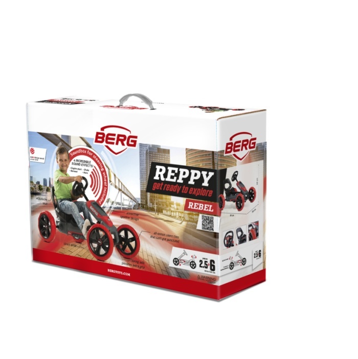 Веломобиль BERG Reppy Rebel